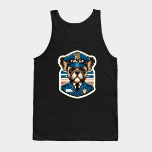 French Bulldog Police Tank Top